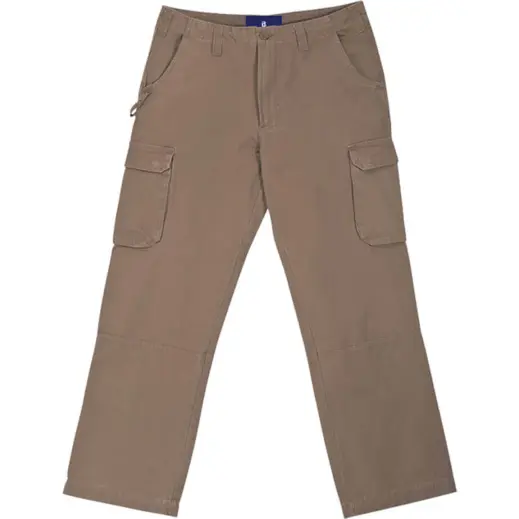 Mens Cotton Cargo Pants Desert Kalahari